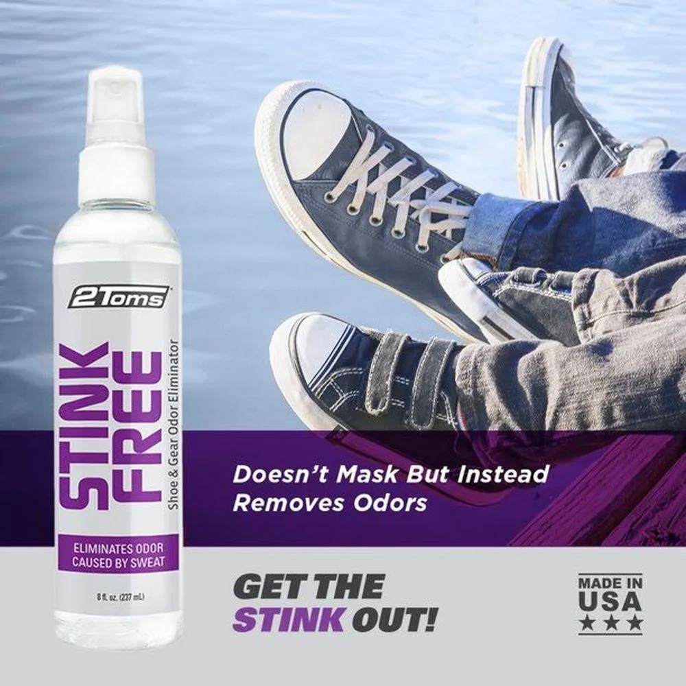 2Toms Stink Free 8oz Spray Bottle