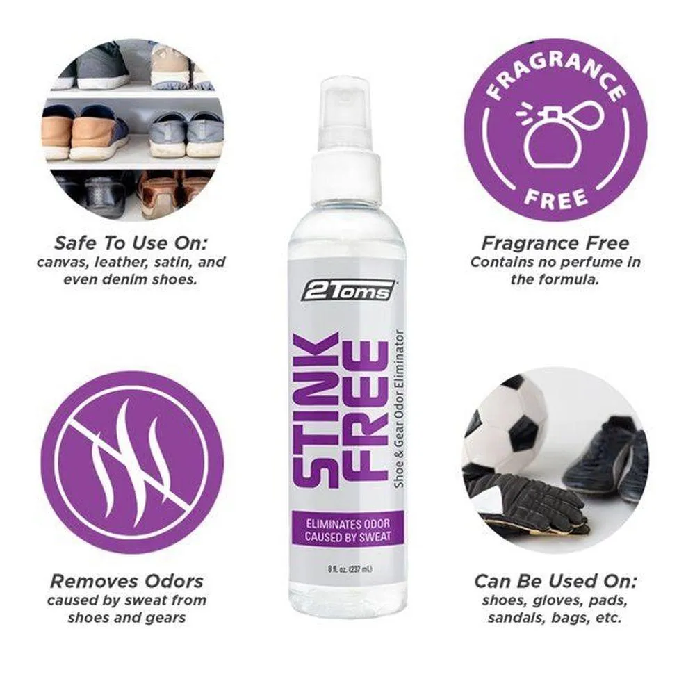 2Toms Stink Free 8oz Spray Bottle