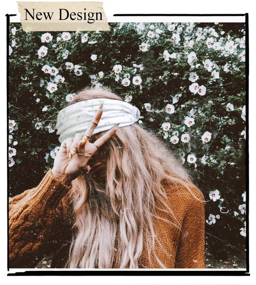 4 Packs Wide Headbands for Women Knotted Non Slip Fashion Cute Floral Printed Head Bands for Women??s Hair Large African Bandana Boho Hairbands Yoga Running Sports Workout Thick Turban Hair Accessories