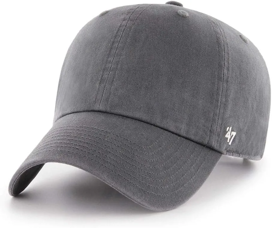 47 Brand Clean Up Blank Dad Hat - Charcoal | Adjustable
