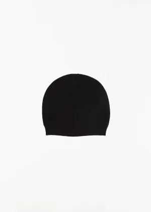 Archie Wool Cashmere Beanie — Black