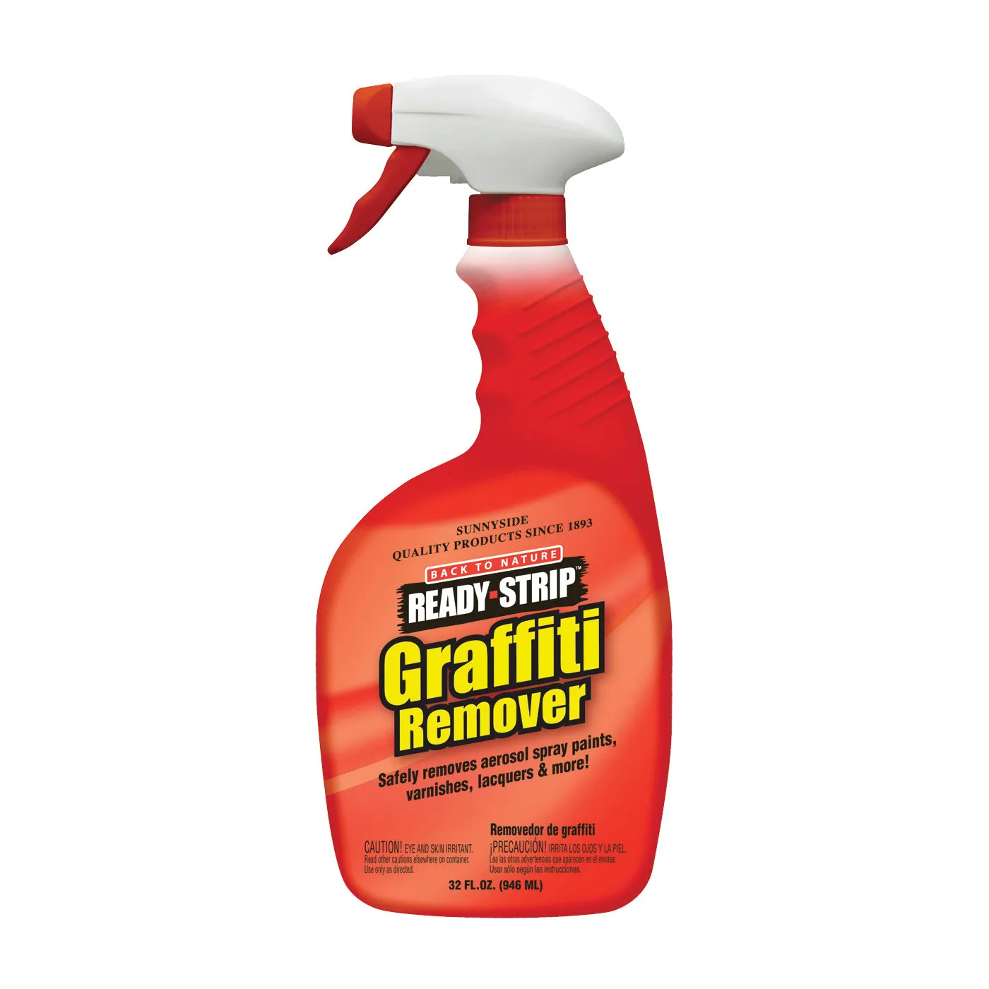 Back to Nature 68932 Graffiti Remover, Liquid, Mild, 32 oz, Can
