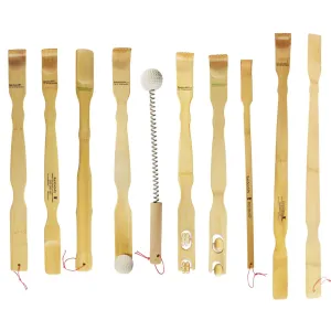 Bamboo Backscratchers with Logo