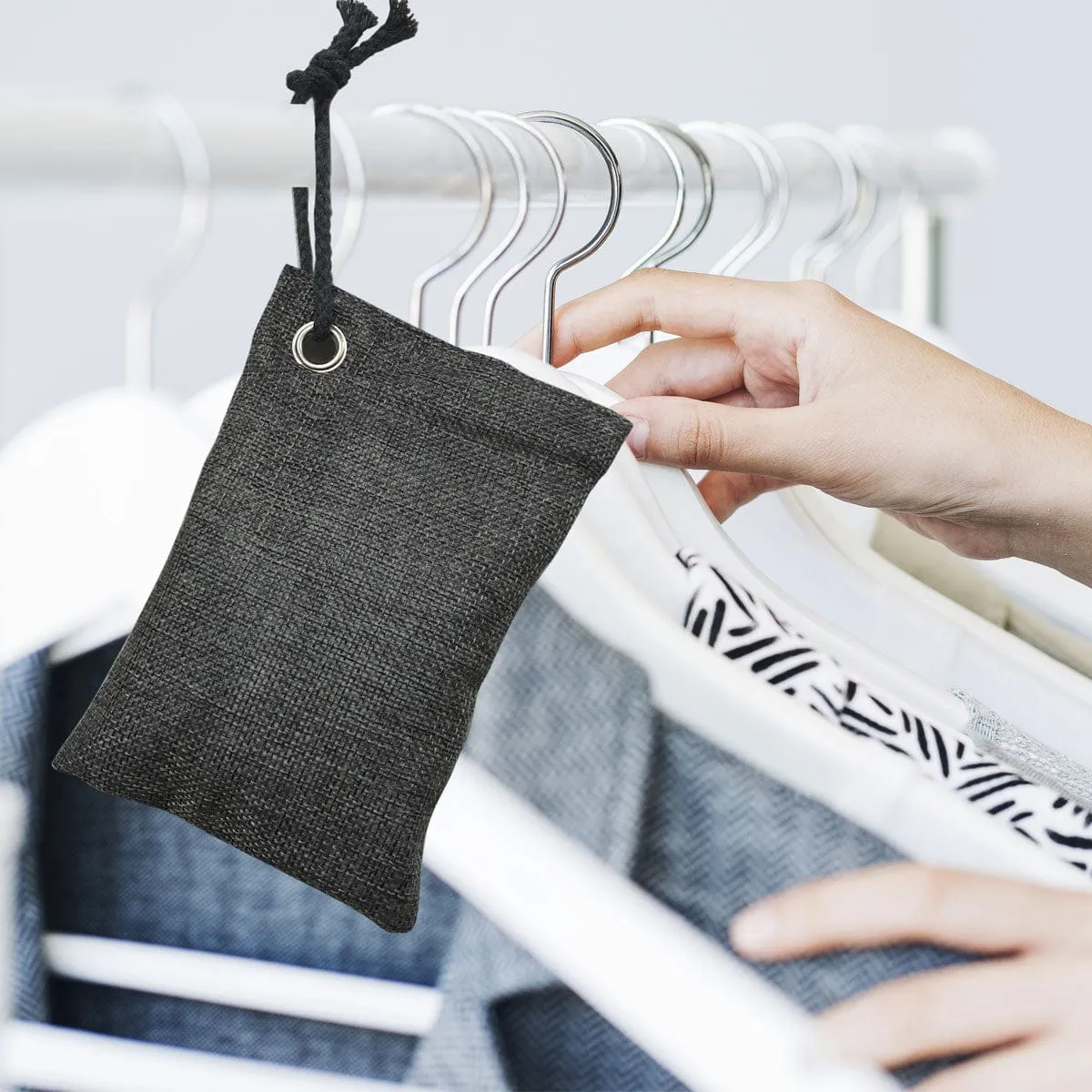 Bamboo Charcoal Deodorizing & Dehumidifying Sachets