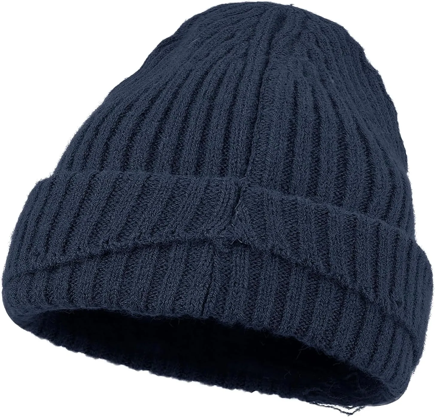 CLAPE Winter Beanie Hats for Men Women Cute Plain Stocking Cuffed Cap Warm and Durable Stylish Toboggan Skull Caps