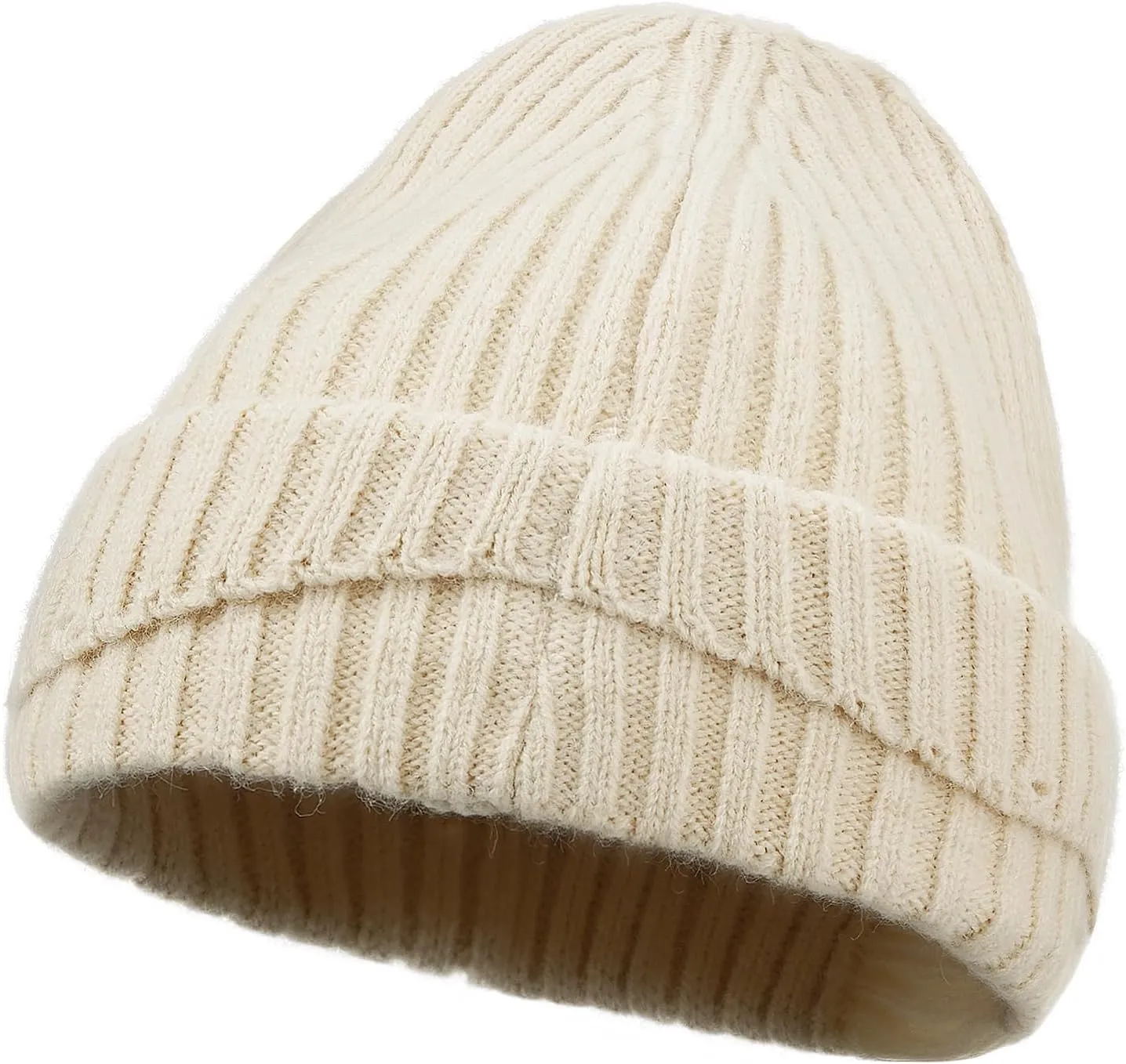 CLAPE Winter Beanie Hats for Men Women Cute Plain Stocking Cuffed Cap Warm and Durable Stylish Toboggan Skull Caps