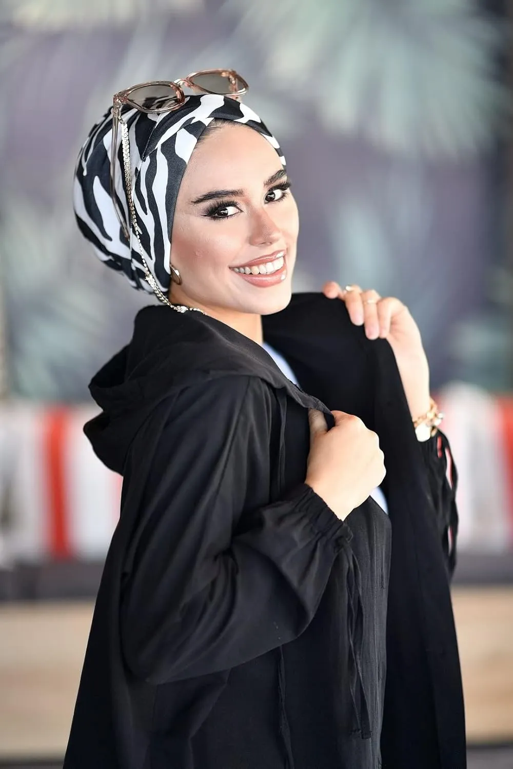 Cross Turban for Women - Hair Wraps and Head Wraps - Hijab Undercap and Instant Caps