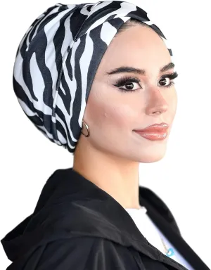 Cross Turban for Women - Hair Wraps and Head Wraps - Hijab Undercap and Instant Caps