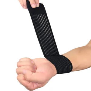 Elastic Carpal Tunnel Wrist Brace, Wrist Brace Compression Wraps Sleeve Support for Arthritis and Tendinitis Pain Relief, Wristband for Fitness, Weightlifting, Tennis, Hand Pain