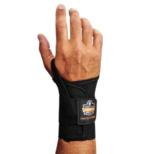 Ergodyne - 70008 ProFlex 4000 Single Strap Wrist Support, Black - X-Large, Right Hand