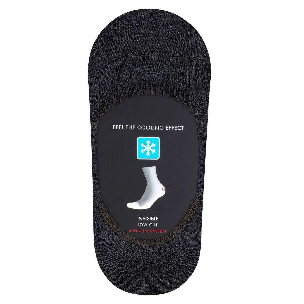 Falke Cool 24/7 No Show Socks - Anthracite Mel Grey