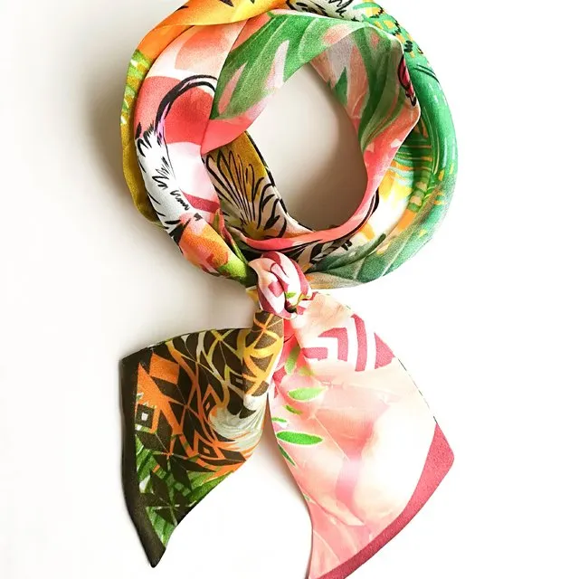 GEO PAJAROS - 80x6 - Valisse Silk