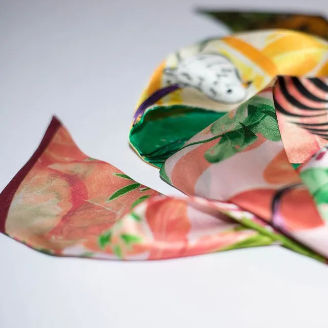 GEO PAJAROS - 80x6 - Valisse Silk