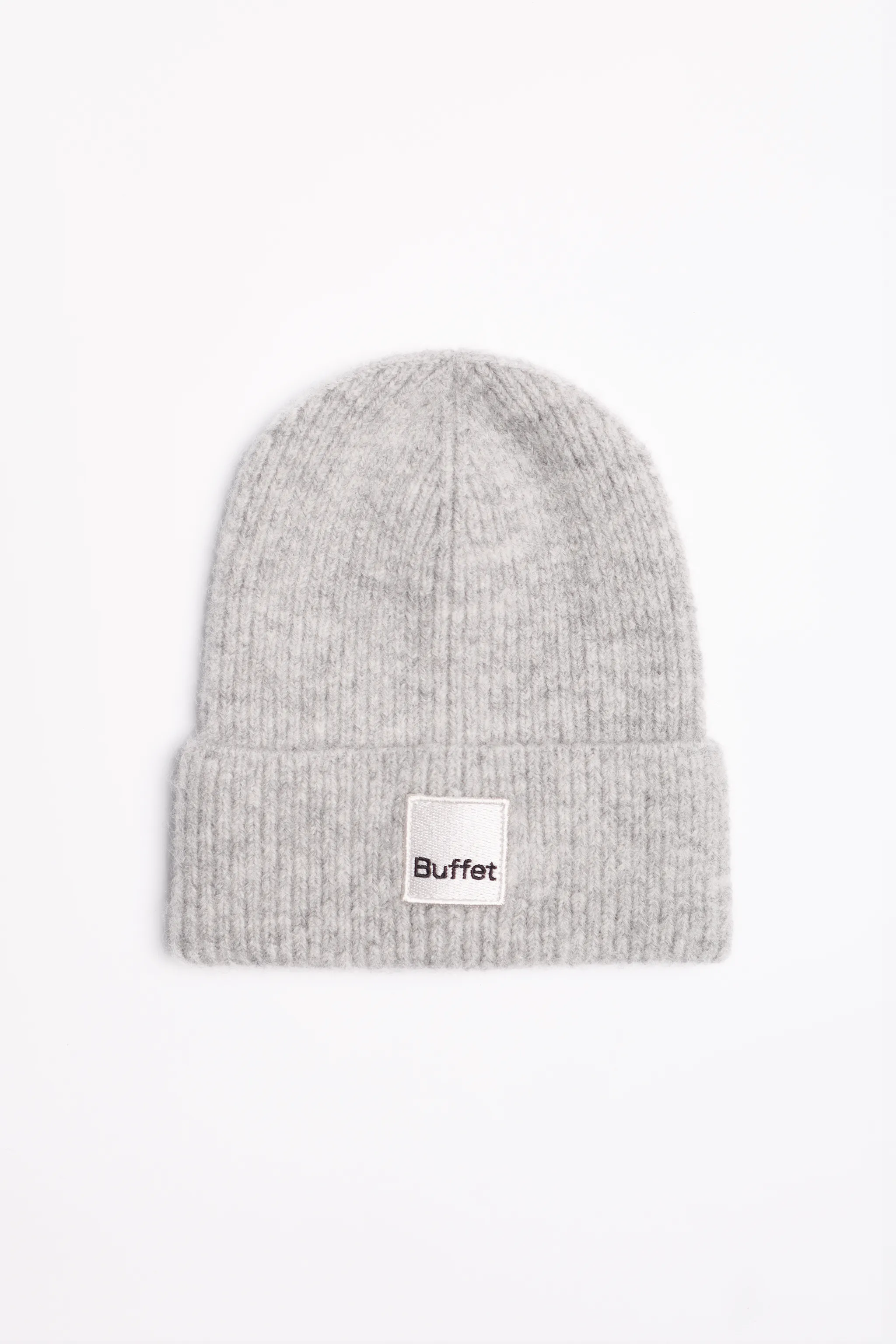 Grey classic alpaca beanie