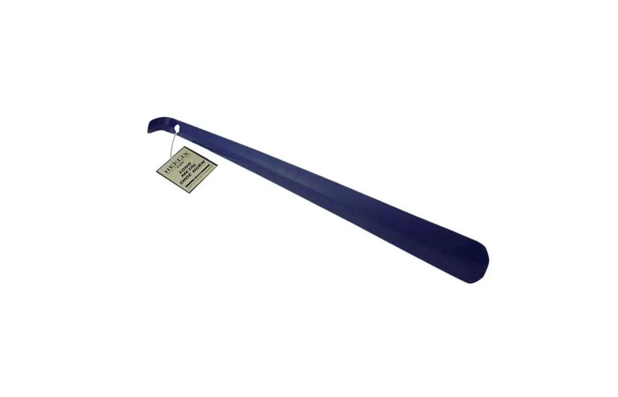 HEELIX 23" METAL SHOE HORN WITH HOOK GRIP