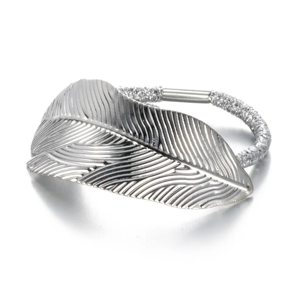 Leaf Hairband Rope