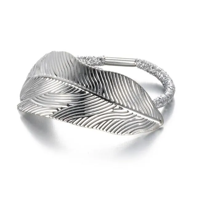 Leaf Hairband Rope