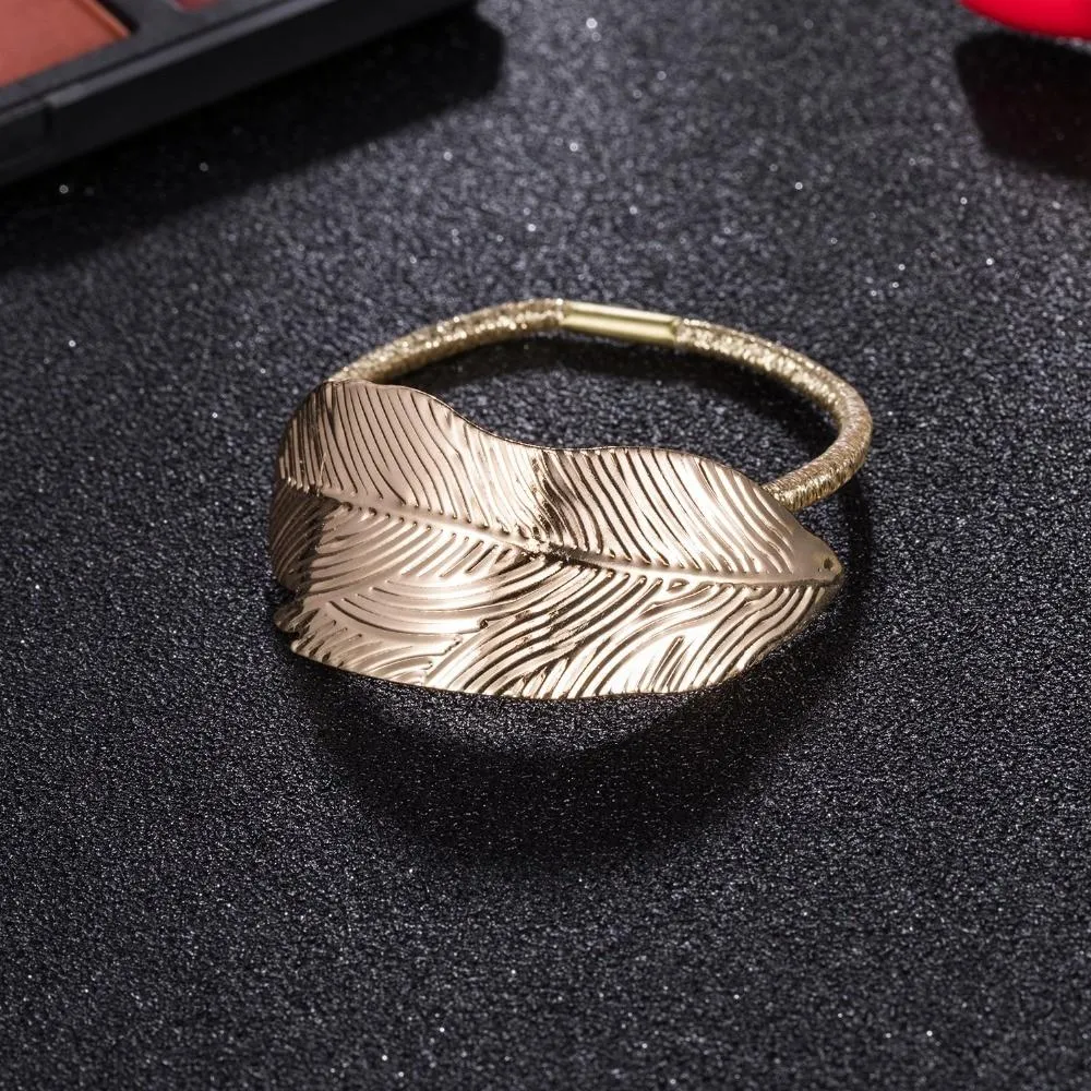 Leaf Hairband Rope