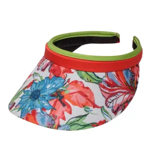 Margaritaville Urban Bleu Clip On Sun Visor - GloveIt® Golf Hats