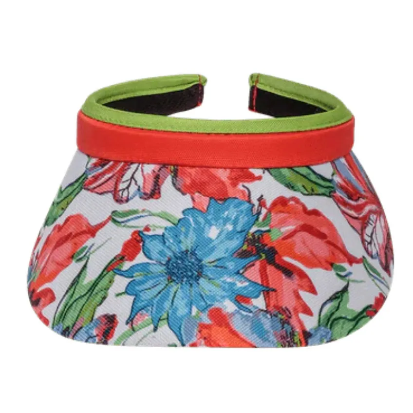 Margaritaville Urban Bleu Clip On Sun Visor - GloveIt® Golf Hats