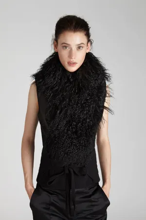 Milani Black Lamb Scarf