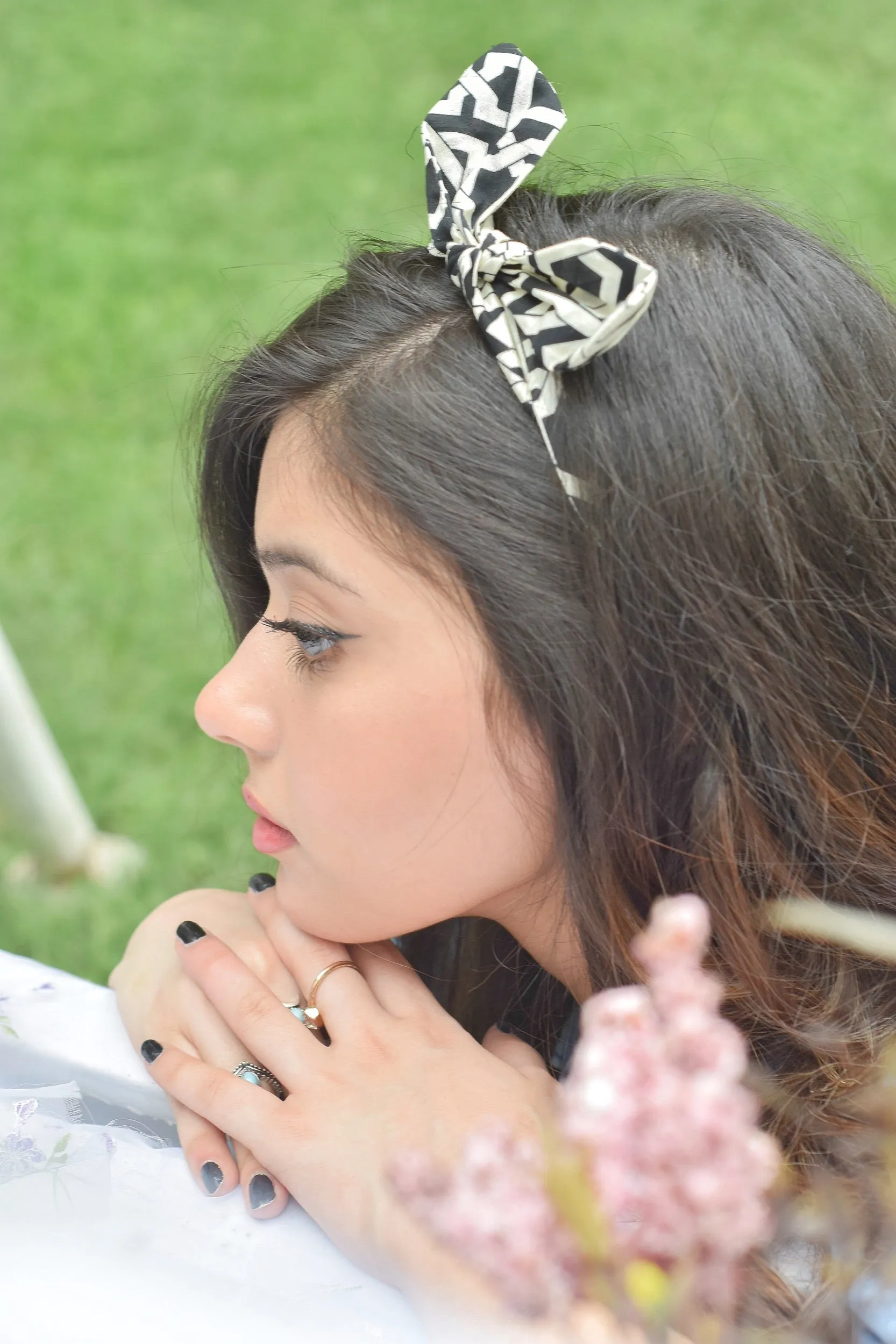 Monochrome Hair Band