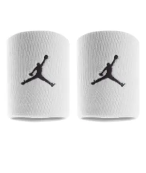 Nike Jumpman Wristbands 2 Pack White