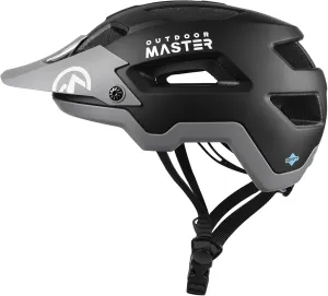 OutdoorMaster ERT Bike Helmet Adult Men and Women - Mountain Bike Helmet with Adjustable Sun Visor, 17 Vents, Removable/Washable Padding - Suitable for Mountain & Road Biking