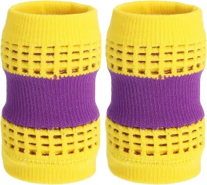 PATIKIL Sports Wristband Sweatbands for Men and Women, Breathable Nylon Tennis Wrist Bands Absorbent Sweat Band for Basketball Football Baseball Running Gym