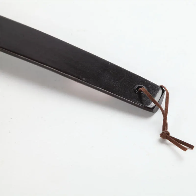 Premium Bamboo Wooden Shoe Horn With Long Handle