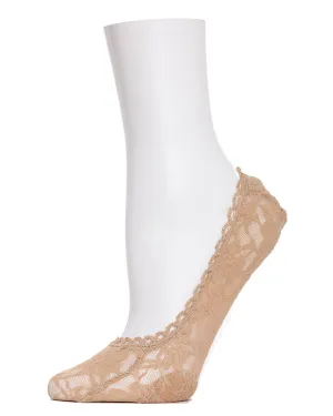 Pretty Daisy No Show Liner Socks