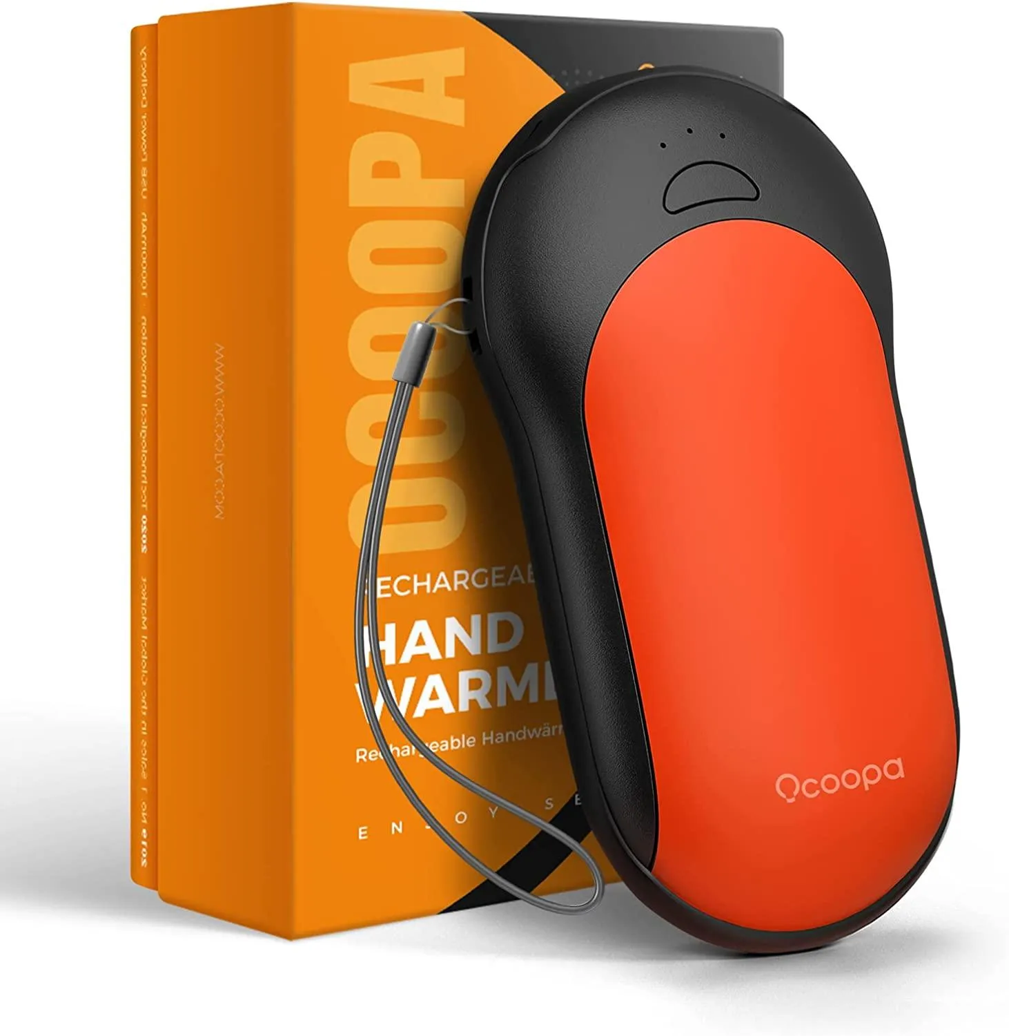 Quick Charge Hand Warmers Rechargeable, Power Delivery 10000mAh USB C Reusable Electric Hand Warmer Power Bank, 3 Heat Levels,15hrs Long Lasting Battery handwarmer for Outdoors, Tech Gift Women Men