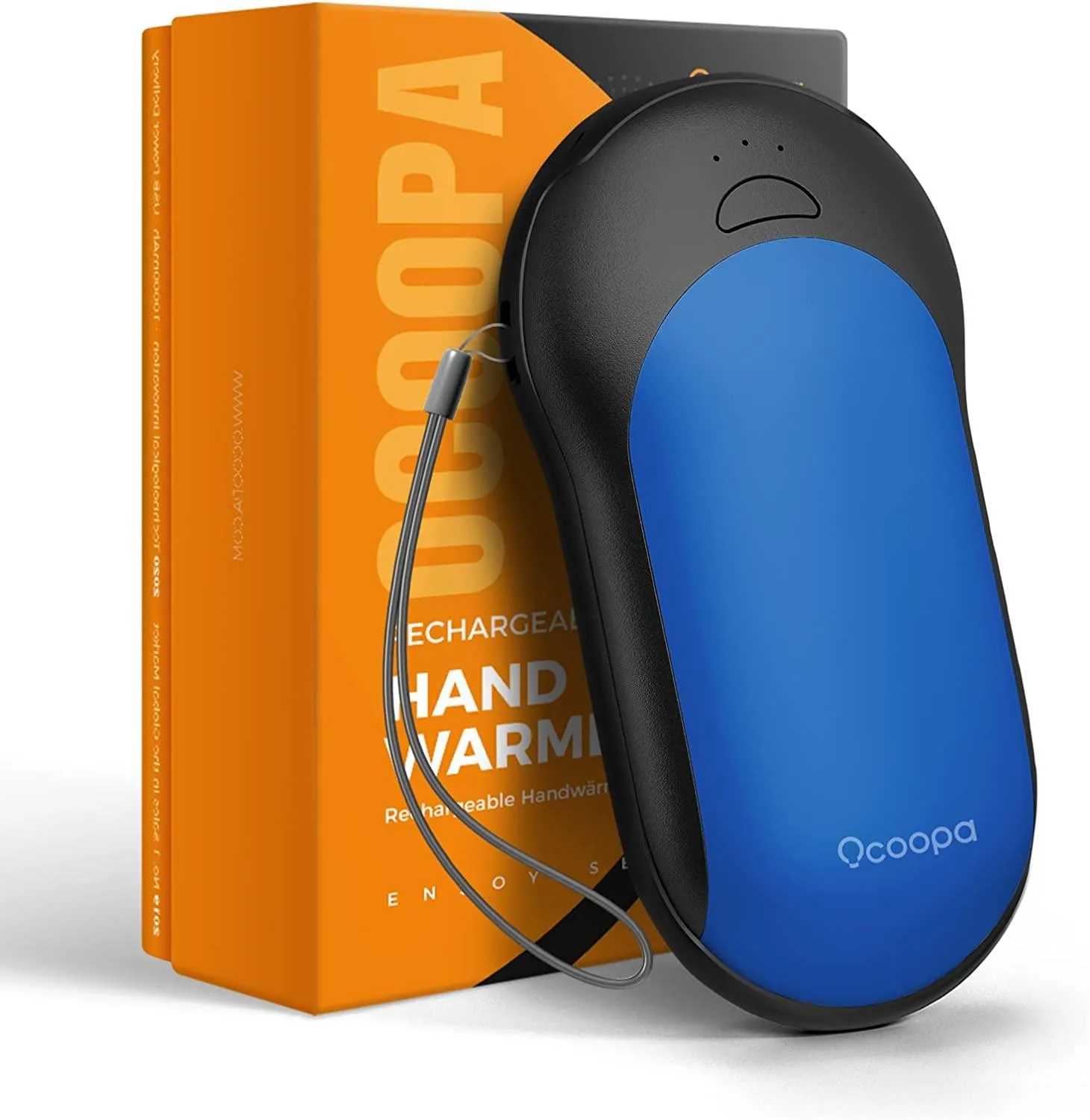 Quick Charge Hand Warmers Rechargeable, Power Delivery 10000mAh USB C Reusable Electric Hand Warmer Power Bank, 3 Heat Levels,15hrs Long Lasting Battery handwarmer for Outdoors, Tech Gift Women Men