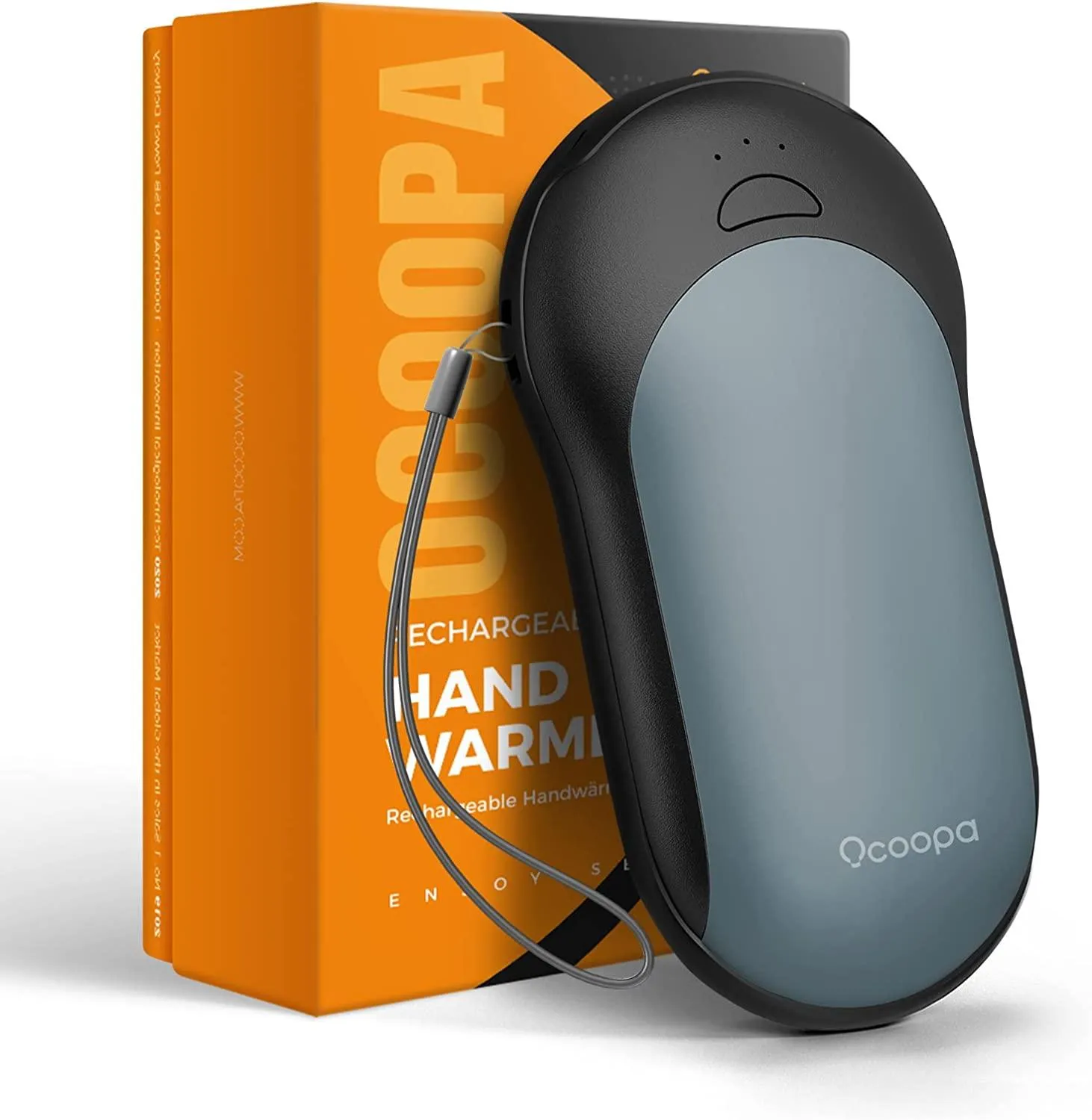 Quick Charge Hand Warmers Rechargeable, Power Delivery 10000mAh USB C Reusable Electric Hand Warmer Power Bank, 3 Heat Levels,15hrs Long Lasting Battery handwarmer for Outdoors, Tech Gift Women Men
