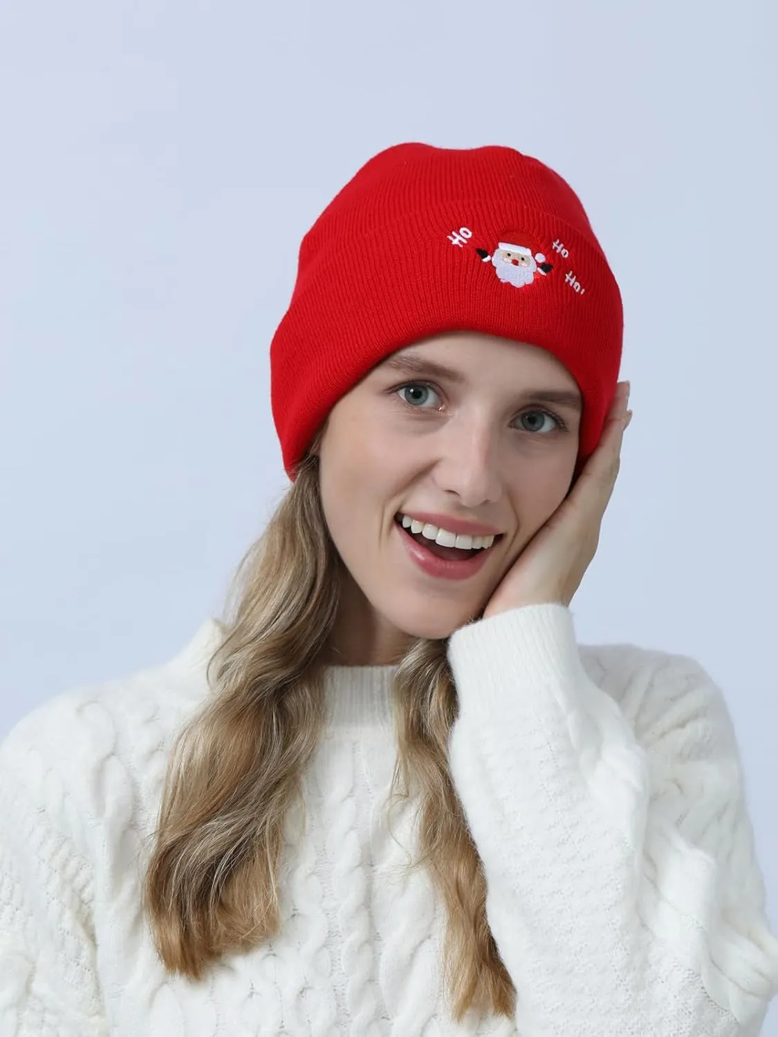 Rajputana 1 & 2 Packs Unisex Knit Winter Beanie Hats Cap Set for Men and Women