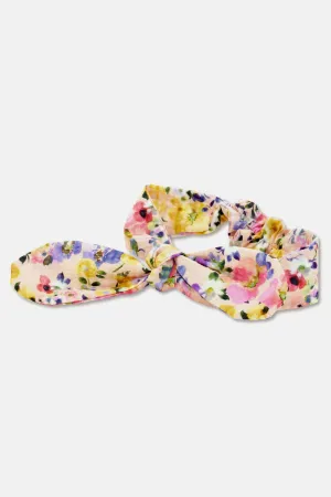 SEERSUCKER FLORAL BABY HAIRBAND