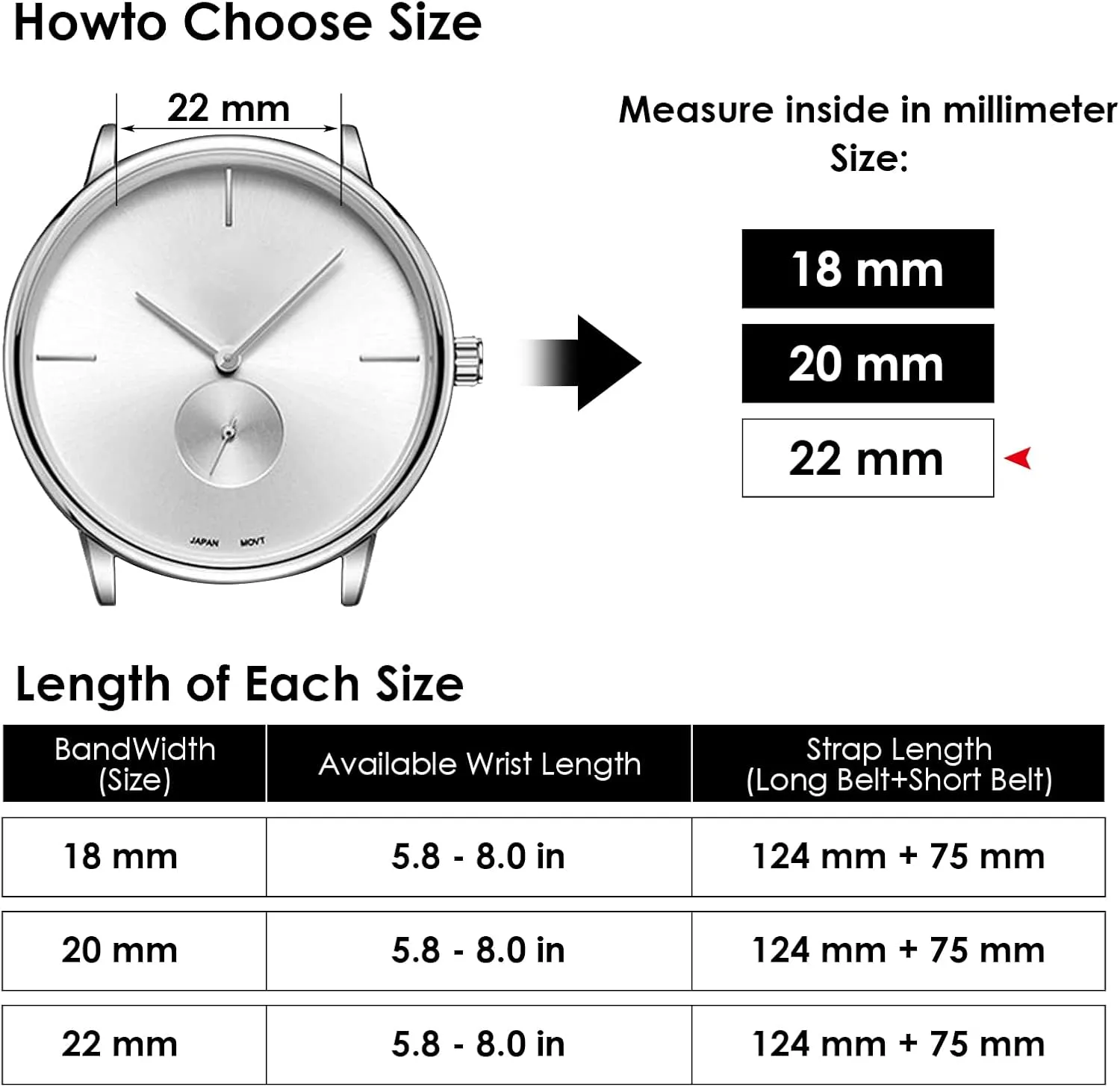 Silicone Watch Bands, Quick Release Waterproof Soft Rubber Replacement Straps with Silver Plated Stainless Steel Buckle Compatible with Smart Watch Sport Watch for Men Women