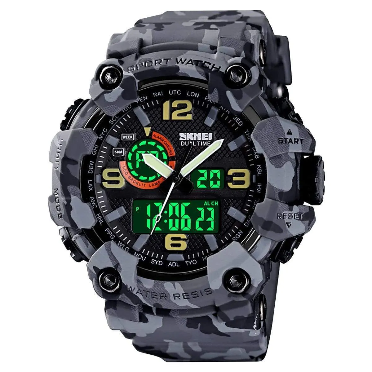 Skmei 1520 Original Analog Digital Multifunction watch for Men