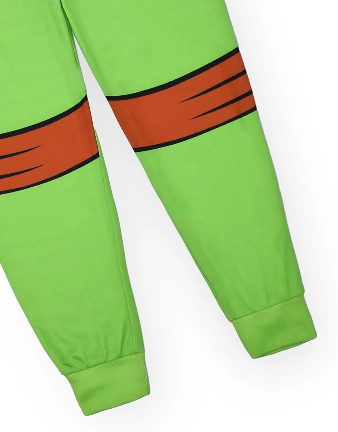 Teenage Mutant Ninja Turtles Boys Pajama Set | Kids Green Loungewear Long Sleeve T-Shirt & Long Leg Pants Complete PJs