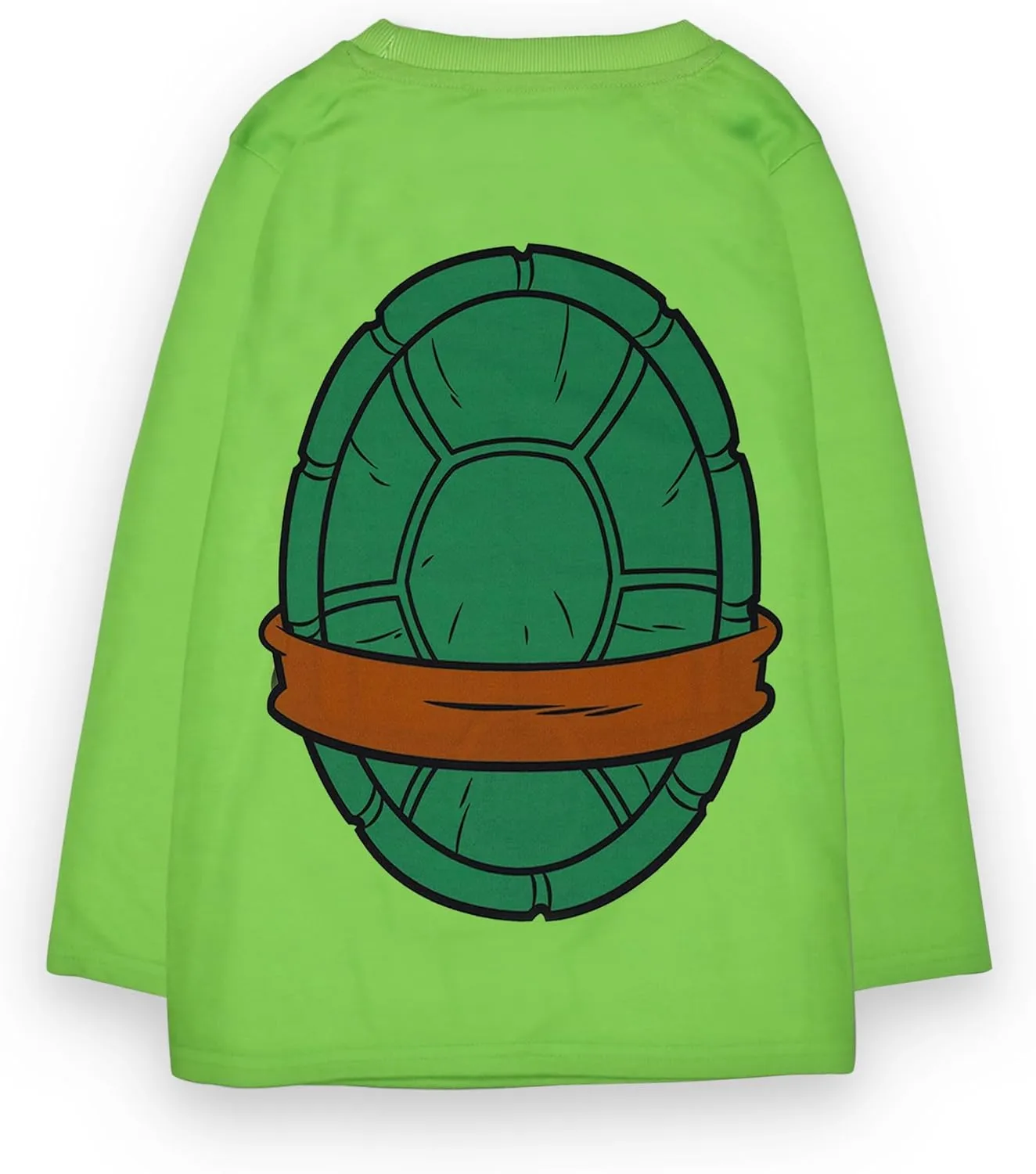 Teenage Mutant Ninja Turtles Boys Pajama Set | Kids Green Loungewear Long Sleeve T-Shirt & Long Leg Pants Complete PJs