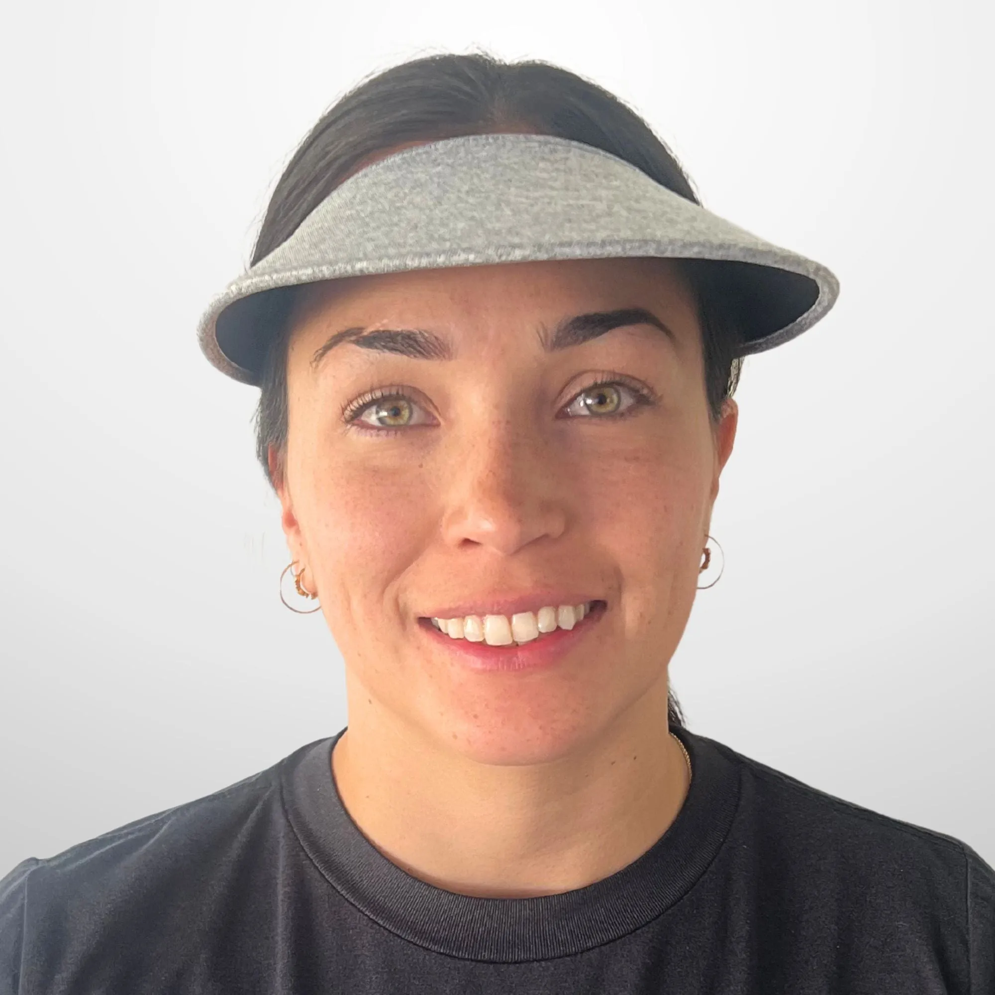 Velo Travel Visor - Foggy Gray