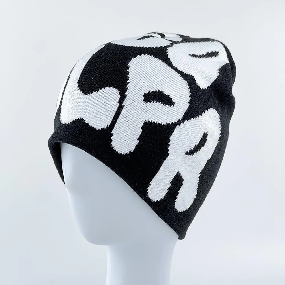 Y2k Spider Beanie Hat Beanie MEA Culpa Wireless Acrylic Knit Skull Cap Winter Warm Hats for Women Man Teenagers